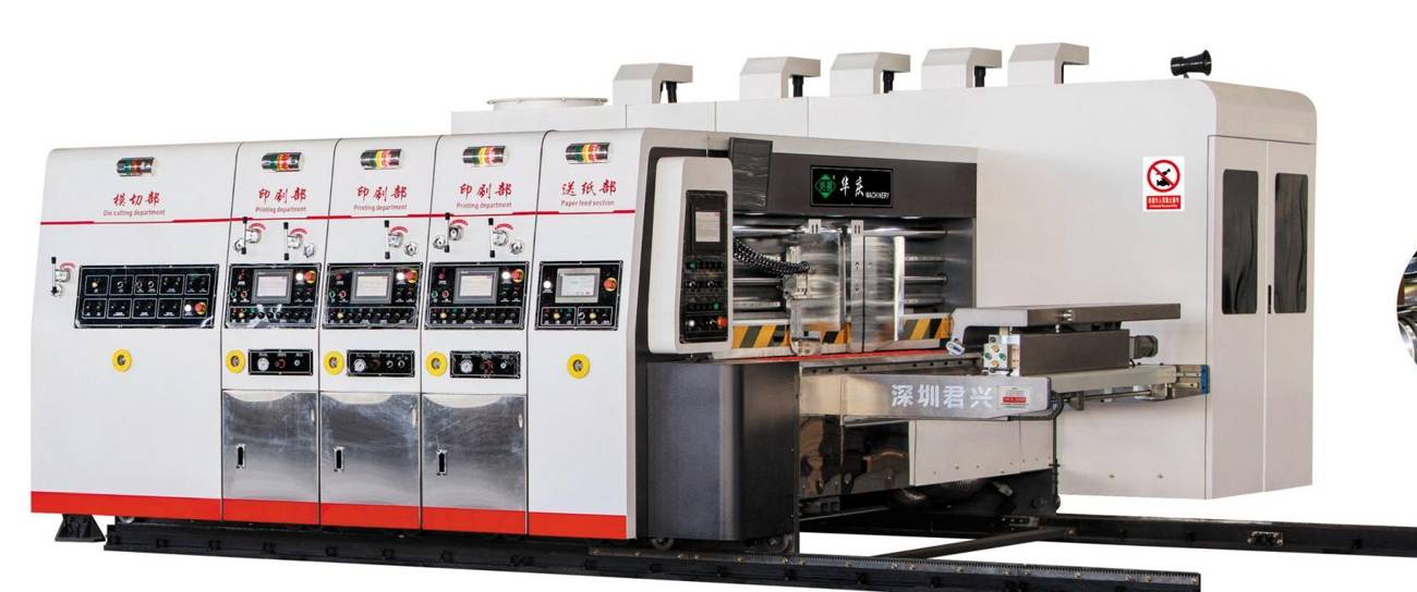 Huaqing Lead-Edge Feed Flexo Printer Slotter Rotary Die-Cutter